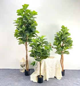 Artificial Fiddle Leaf Fig Tree Branches Trees Tree Branchestree Silk