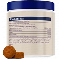 Friandises à Mâcher Probiotiques pour Chiens 120g - Favorise la Santé Intestinale et la Fonction Digestive - Vente Chaude - Source Usine pour le Commerce Transfrontalier