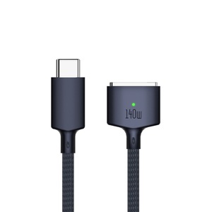 140W 2m Fast Charging Cable, <b>USB</b>-<b>C</b> to Magnetic 3 Safe <b>Adapter</b> (6.6FT/2M) for 14/16 Inch M Book Pro Laptop D-020 - Product Image 1