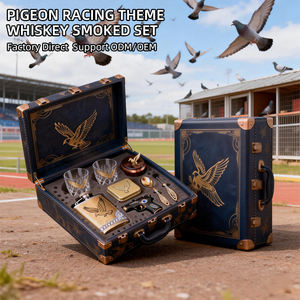Set de Whisky Ahumado de Alta Gama con Temática Deportiva de Palomas de Competición - la Elección Definitiva para Regalos de Club, Eventos y Empresas - Product Image 2