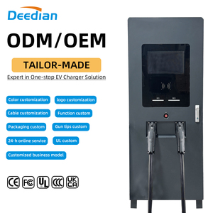 Nuova Stazione di Ricarica Commerciale Deedian DC <span class=keywords><strong>GBT</strong></span>/CCS2 120KW a Pavimento, Controllo WiFi APP OCPP1.6J, Cavo da 5M per Ricarica Rapida EV - Product Image 2