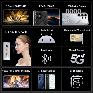 Teléfono Inteligente Android Barato 2026, S26 Ultra, Deca Core, Pantalla Grande de 7.3 Pulgadas, 12GB+512GB de Gran Almacenamiento, Doble SIM - Product Image 6