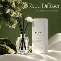 Diffuseur de parfum d'ambiance en gros, aromathérapie, huile parfumée, marque privée NOVA, formule exclusive, emballé en boîte