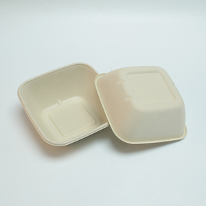 Nouvelle conception de contenants alimentaires jetables biodégradables personnalisés, bol à salade jetable - Product Image 4