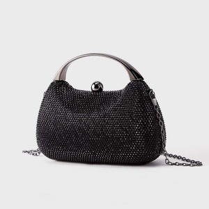 <span class=keywords><strong>Pochette</strong></span> da Donna di Lusso 2026, Borse Trendy per Matrimoni e Feste, Borsetta con Cristalli e Strass, Ultima Clutch Argento - Product Image 5