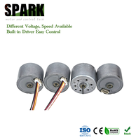 Moteur CC sans balais à aimant permanent de 24 mm avec driver intégré, économe en énergie, faible vibration, longue durée de vie pour appareils électroménagers et ventilateurs de bateau