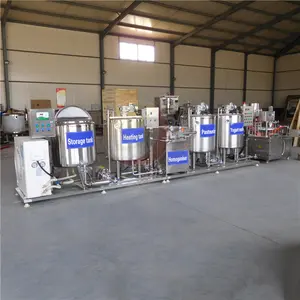 Macchina automatica per la produzione di formaggio Planta pastorizadora De Leche Fresca 2000L linea di produzione di Yogurt