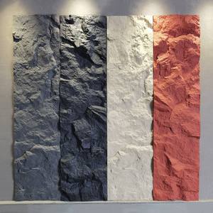 2400*600mm PU Faux <span class=keywords><strong>Pierre</strong></span> <span class=keywords><strong>Pierre</strong></span> Grand Artificiel Faux <span class=keywords><strong>Pierre</strong></span> Peau Placage Panneau Mural 100mm Façade PU Revêtement Extérieur - Product Image 2