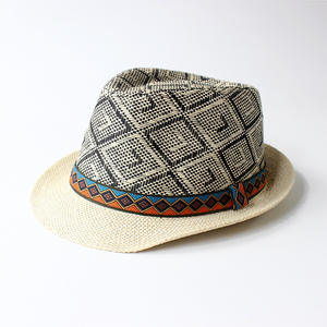 Cappello Panama Estivo da Uomo, Stile Trilby, per Spiaggia e Viaggi, Cappello <span class=keywords><strong>di</strong></span> Paglia Cubano a Tesa Corta, Fedora in Paglia per Uomo - Product Image 4