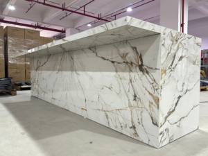 Modern paslanmaz çelik ve petek SS çerçeve açık <span class=keywords><strong>Bar</strong></span> dolabı ile şık tasarım ve buzdolabı buz makinesi - Product Image 4