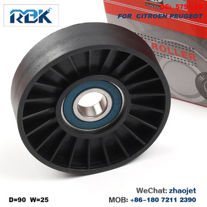ล้อไกด์ Tensioner 575120 D90mm W25mm 17มม. สำหรับชิ้นส่วนทดแทนของเปอโยต์ - Product Image 4