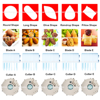 Machine à former les coxinha, arancini, kubba, kibbeh, falafel et croquettes, qualité supérieure, qualité alimentaire, en promotion