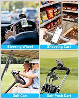Accesorios para Teléfono, Soporte Magnético Doble para Teléfono, Compatible con Cintas de Correr, Peloton, Soporte para Teléfono con Correa de Estilo Deportivo