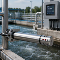 Analyseur d'azote ammoniacal en ligne TengineES, surveillance des eaux usées industrielles, détection de la qualité de l'eau en temps réel, sonde de détection