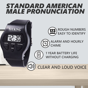 Montre parlante avec de grands chiffres, réveil, <span class=keywords><strong>calendrier</strong></span> - Product Image 5
