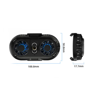 Nuovissimo stile Gaming <span class=keywords><strong>per</strong></span> cellulare ventola di raffreddamento USB Gamepad a semiconduttore supporto <span class=keywords><strong>per</strong></span> radiatore - Product Image 2