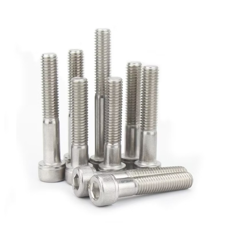 Direct Factory Sale High Quality M4*30mm Dacromet Socket Hex Bolt for Petrochemical Industry M39 M42 M45 PTFE HDG Perno Bolts