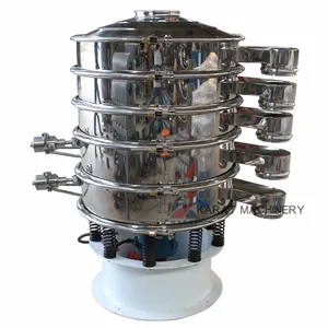 Stainless Steel Sifter Food Plastic Industrial Vibrating Sieve Machine Customized Screen