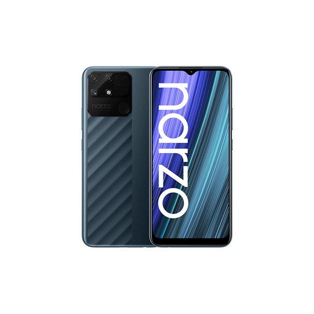 Realme Narzo 50A 4GB +128GB Blue/green Russian Global Version Smart Phone Helio G85 6000MAH Battery 50MP Camera New Smartphone