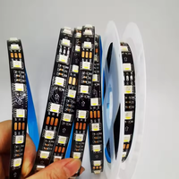 Bande lumineuse LED RGBW SK6812 4 en 1, 30, 60, 144 LED, lumières LED RGBWW adressables individuellement, IP30, 65, 67, DC5V