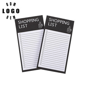 Bloc de notas magnético personalizado para lista de tareas pendientes, planificador de agenda, organizador familiar, Bloc de notas de papel para oficina, uso escolar, refrigerador - Product Image 1