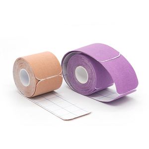 Free Product Sampling Factory Cotton Fabric Precut Kinesiotape Coated with Acrylic Adhesive for Sports protection - Product Image 6