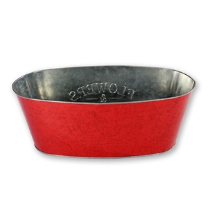 Đầy Màu sắc tinplate Bucket với mạ kẽm xử lý cho vườn hoa nhà máy nồi bia hoặc đồ chơi Quà tặng hộp thiếc - Product Image 2