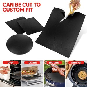 Easy-to-Clean Non-Stick Reusable PTFE Oven <b>Liner</b> and BBQ Grill Mat Essential Cooking <b>Tool</b> - Product Image 5