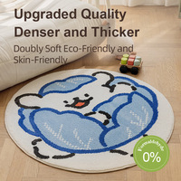Tapis de dessin animé pour enfants, fabriqué à la machine, imperméable, tapis d'éveil pour bébé, extra épais, tapis de prière, facile d'entretien, antidérapant pour la chambre des enfants