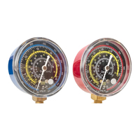 Jauges haute et basse pression 2 pièces pour R410 réfrigérant climatisation AC outils de réparation jauge collecteur raccords de soupape séparément