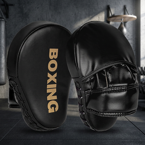 Almohadillas de Boxeo Curvas de Cuero PU Ecológico, Protectoras y Duraderas, Equipo de Entrenamiento para Todas las Estaciones - Product Image 3