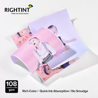 Papel Fotográfico Mate A4 Autoadhesivo de Alta Calidad para Impresión de Inyección de Tinta, Disponible en Hojas o Rollos