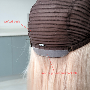 Perruque médicale en dentelle Full HD 2026, avec dessus en soie, 100% cheveux humains, ligne de cheveux à nœuds simples, avec silicone antidérapant, teintable, pour femmes souffrant de perte de cheveux - Product Image 5