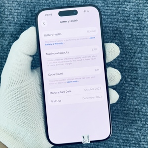 iPhone 15 Pro Usado, Grado A, 8GB de RAM, 128GB de Almacenamiento, Pantalla de 6.1 Pulgadas, Segunda Mano - Product Image 3