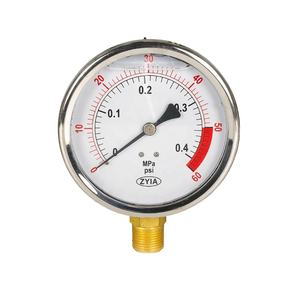 مقياس ضغط مملوء بالسائل للاتصال بالغاز أو الزيت - Product Image 4