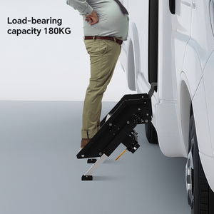 Homful gấp nhôm RV nhập bước 2 bước RV cầu thang Caravan RV bước - Product Image 3