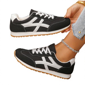 Zapatillas de Skateboarding Retro para Mujer, Color Block, Bajas, Casuales, para Caminar - Product Image 4