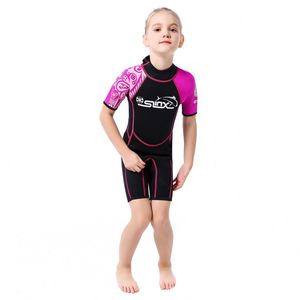 Combinaison <span class=keywords><strong>de</strong></span> plongée en néoprène 2/3/5mm personnalisée pour enfants, protection solaire pour la natation, le surf et la plongée sous-marine - Product Image 3