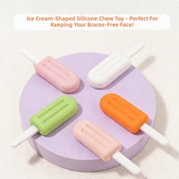 Nouvelles friandises à mâcher douces au goût de fruits en forme de crème glacée, pour aligneurs dentaires invisibles et orthodontiques