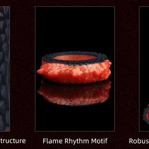 Anillo para Pene YOCY Dragon, Anillo para Pene de Silicona Líquida, Anillos para Retrasar la Eyaculación, Estirador de Escroto y Testículos, Juguetes Sexuales para Hombres - Product Image 4