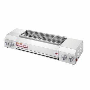 Máquina de parrilla de barbacoa de Venta caliente Parrilla de <span class=keywords><strong>gas</strong></span> al aire libre Parrilla de barbacoa Pequeño ahumador de fiesta en el patio trasero <span class=keywords><strong>para</strong></span> ocasiones interiores <span class=keywords><strong>para</strong></span> acampar - Product Image 1