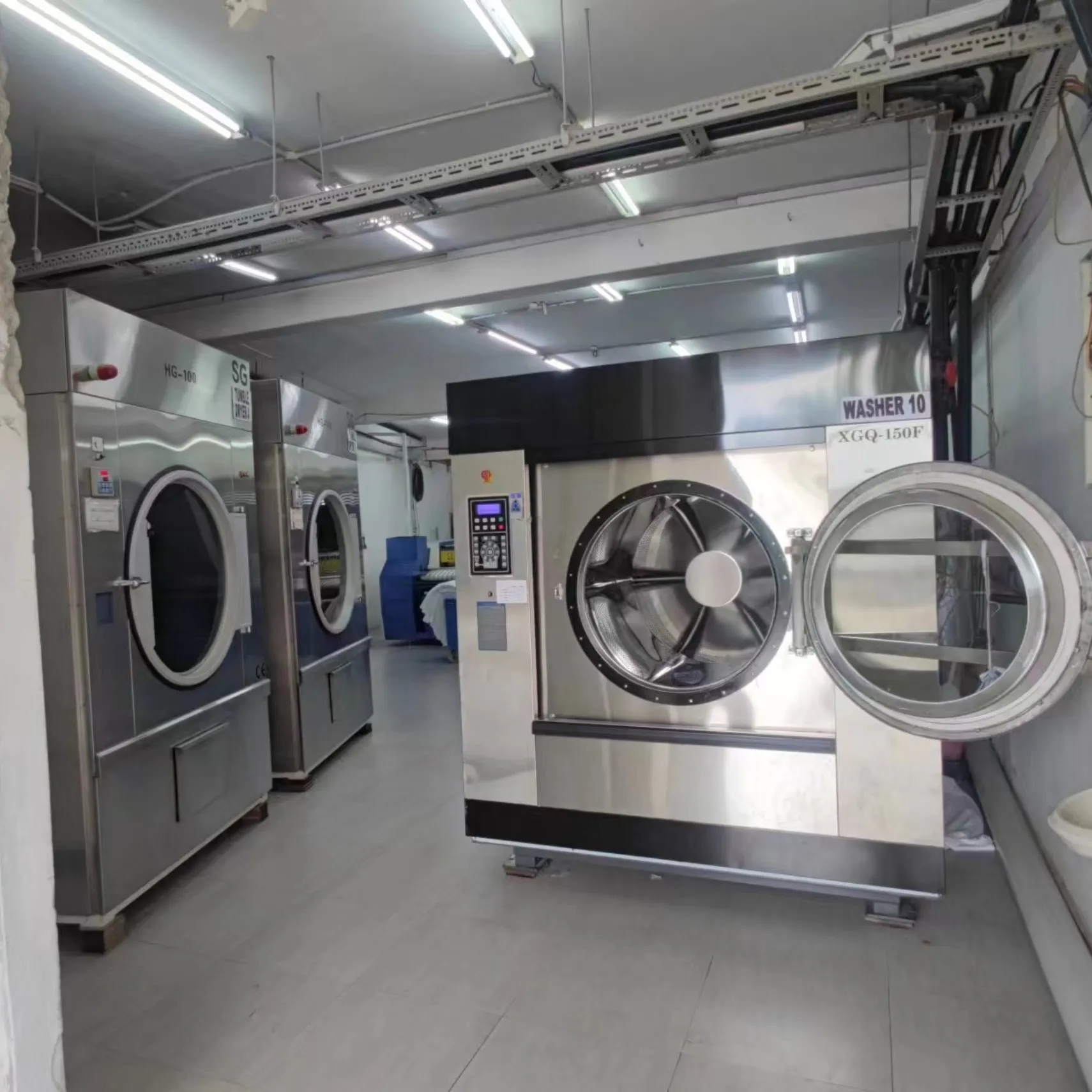 Fabrieks Industriële Wasmachines Commerciële Wasdroger Wasdroogmachine Voor Kleding Was-En Wasfabriek