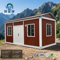 Casa Contenedor de Acero de Lujo de Estilo Moderno de Mediados de Siglo, 2 Dormitorios, Desmontable, Personalizable, Prefabricada, Pequeña, Portátil y Ensamblada
