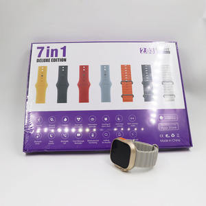 ZongX Ultra 3智能手表套装配有7条表带和2.03英寸大屏幕智能手表，适合男女使用 - Product Image 2