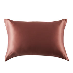 Housse de coussin en satin de <span class=keywords><strong>soie</strong></span> <span class=keywords><strong>vegan</strong></span> de luxe, <span class=keywords><strong>taie</strong></span> d'<span class=keywords><strong>oreiller</strong></span> en charmeuse, 100% <span class=keywords><strong>soie</strong></span> de mûrier pure - Product Image 2