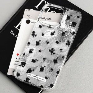 <span class=keywords><strong>Coque</strong></span> de téléphone Ins French Simple noire à motif floral avec pendentif nœud pour <span class=keywords><strong>iPhone</strong></span> 16 15 14 13 Pro Max, <span class=keywords><strong>coque</strong></span> arrière Funda - Product Image 4