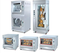 Rôtissoire à poulet électrique verticale EB-206 en acier inoxydable de qualité 304, 7,3 kW (certificat CE), garantie 1 an sur les pièces et le travail