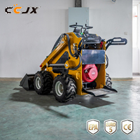 Mini-chargeuse compacte Runtong Koop avec moteur Briggs & Stratton, certifiée CE EPA, multi-attaches, livraison directe d'usine