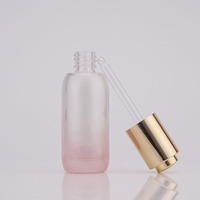 Emballage personnalisé pour huile capillaire, savon liquide, soin de la peau, flacon en verre cylindrique de 50 ml, bouchon à vis en aluminium, huile essentielle ambrée