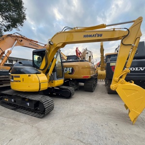 KOMATSU Used PC78US Tight Tail Swing 7.8Ton 8Ton 7.8T 8T PC78 <b>PC</b> 78 US <b>Mini</b> Excavator for Confined Space Work - Product Image 1